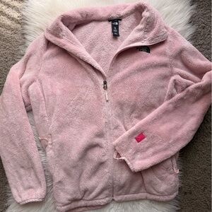 The North Face Light Pink Sherpa Fleece Jacket